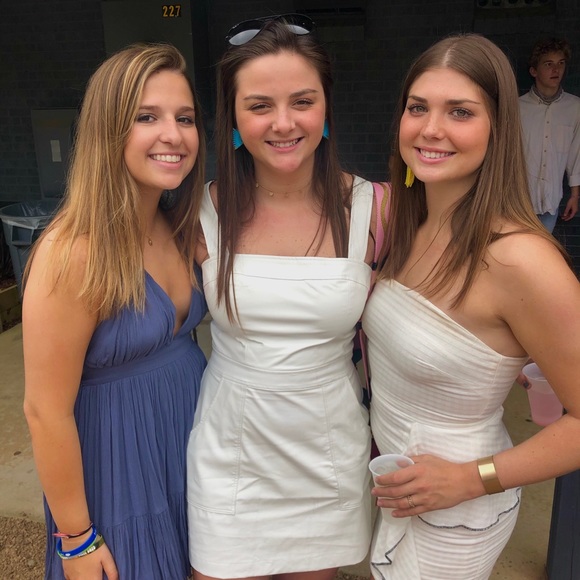 WHITE LEATHER Amanda Uprichard Ace Dress - Picture 4 of 5